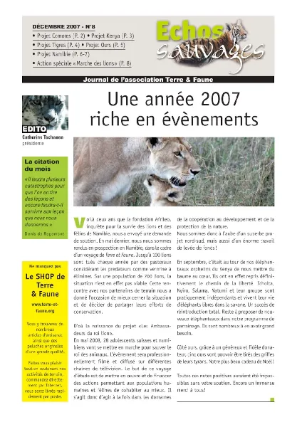 Echos Sauvages 8