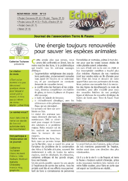 Echos Sauvages 10