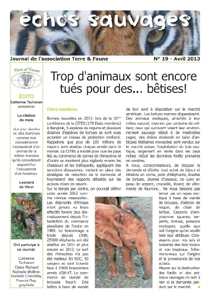 Echos Sauvages 19