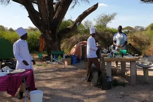 Cuisine au camp