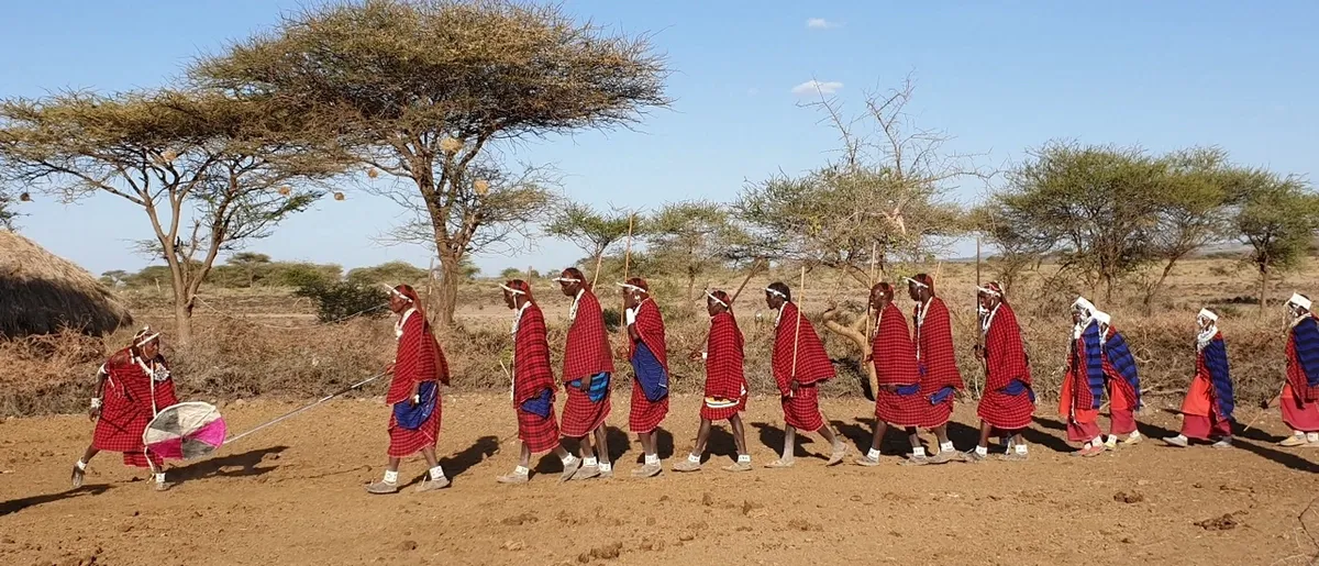 Procession maasaï
